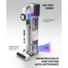 Aspirateur balai 2 en 1 sans fil - FAGOR FG6415 - 300W - Avec base auto nettoyante - Tube Flexible - 3 vitesses - Autonomie 60 min – Image 2