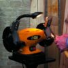 Touret a meuler - FARTOOLS PRO - BG 150B - 400 W - D 150 mm - Jaune - Métal – Image 2