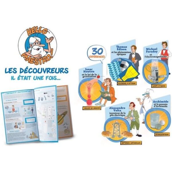 EDUCA - kit experiences il était une fois... les découvreurs