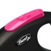Laisse sangle TRIXIE flexi New NEON - Taille S - 5m - Rose fluo – Image 3