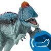 Figurine Cryolophosaure - SCHLEICH - Dinosaurs - Modele violet - Pour enfants de 3 ans et plus – Image 3
