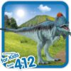 Figurine Cryolophosaure - SCHLEICH - Dinosaurs - Modele violet - Pour enfants de 3 ans et plus – Image 4