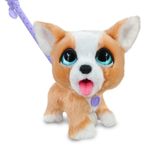 Jouet interactif - FURREAL FRIENDS - Mon Copain qui Fait Popo 23 cm - Animal interactif avec laisse