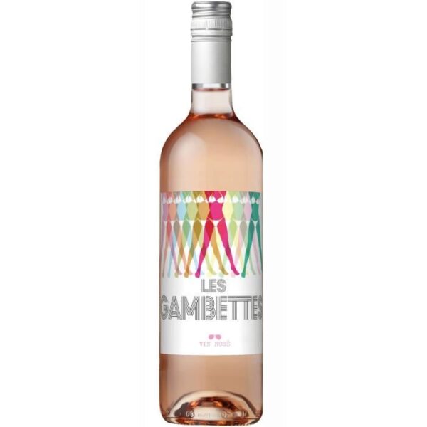 Vin rosé Les Gambettes 2022 Vins de Pays d'Oc - Languedoc-Roussillon - 75 cl