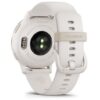 Montre GPS connectée - GARMIN - Vivoactive 5 - WiFi - 30,4 mm (1,2) - Creme Doré avec bracelet Beige – Image 5