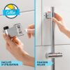 Pommeau de douche - GROHE Vitalio Comfort 110 26397001 - 2 jets (Pluie/Stimulant) - Sélection facile - Economie d'eau - Chromé – Image 5
