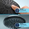 Pommeau de douche - GROHE Vitalio Comfort 110 26397001 - 2 jets (Pluie/Stimulant) - Sélection facile - Economie d'eau - Chromé – Image 6