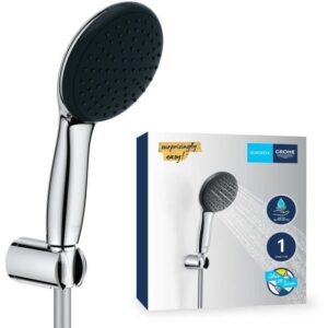Ensemble de douche avec pommeau 1 jet Pluie