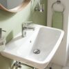 Mitigeur monocommande lavabo - GROHE Swift - 24323001 - Chromé - Taille S - Ouverture Eau Froide - Economie d'eau - Vidage clic clac – Image 2