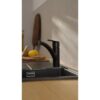 GROHE Start - 324412432 - Robinet de cuisine - Mitigeur monocommande évier - Noir mat - Bec bas - Rotation 140° – Image 2