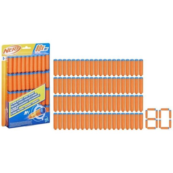 Nerf N-Series Pack de 80 fléchettes