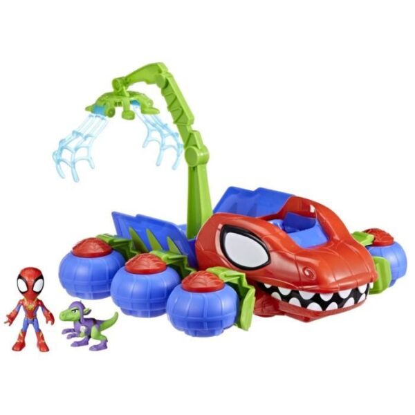 Spidey Véhicule Dino-Webs avec jouets Spider-Man