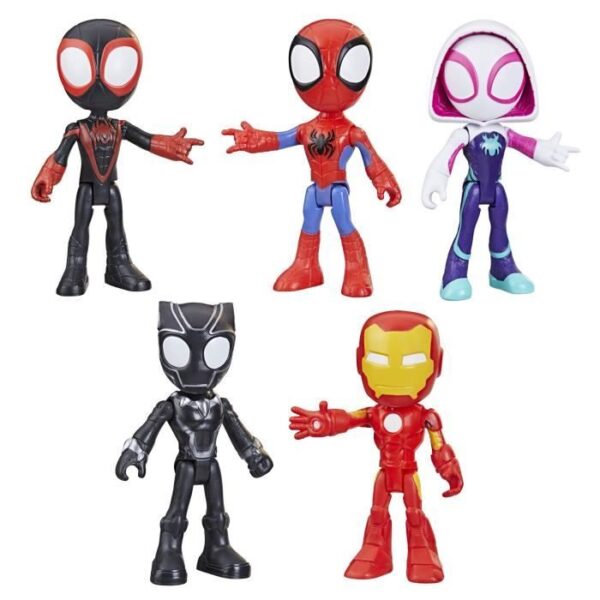 Spidey pack 5 figurines Collection de héros