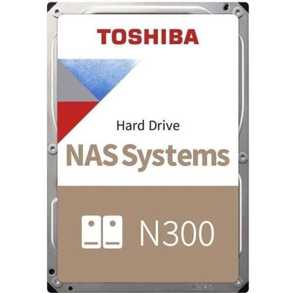 Disque Dur Interne - TOSHIBA - NAS N300 - 4To - 7200 tr/min - 3