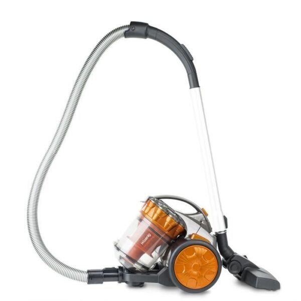 Aspirateur multicyclonique sans sac HKoeNIG Compact + - Tube télescopique en aluminium - Classe A