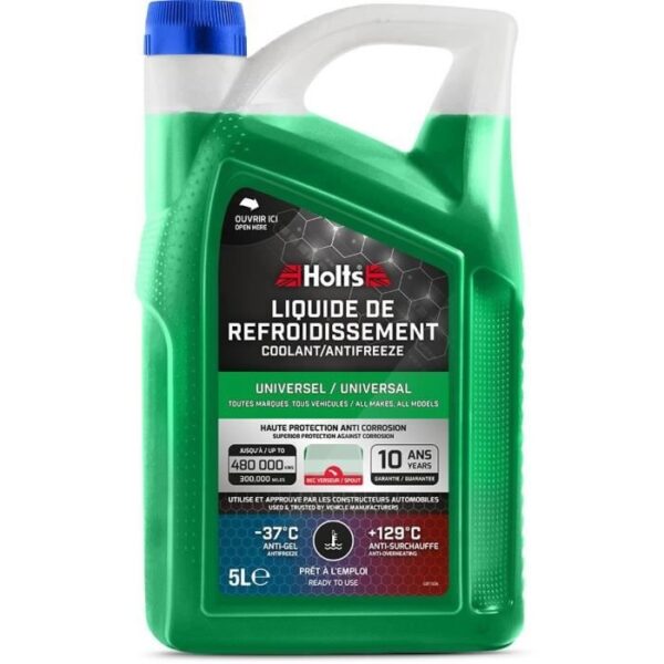 Liquide de Refroidissement - HOLTS - HAFR0011B -37°c Universel + Bec 5L