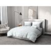 Parure de couette Adonis - HOME LINGE PASSION - 3 Pcs - 220 x 240 - 100% Coton 57 Fils - Bleu – Image 3