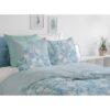 Parure de couette Tempete Florale - HOME LINGE PASSION - 3 Pcs - 220 x 240 - 100% Coton 57 Fils - Bleu – Image 4