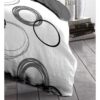 Parure de couette microfibre Audace - 1 housse de couette 140x200 cm + 1 taie d'oreiller 63x63 cm - Gris clair - HOME LINGE PASSION – Image 2