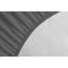 Drap housse - HOME LINGE PASSION - HP71762 - 90 x 190 cm + 30 cm bonnet - Microfibre - 82 g - Gris anthracite – Image 3