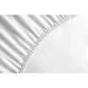 Drap housse - HOME LINGE PASSION - HP71764 - 140 x 190 cm + 30 cm bonnet - Microfibre - 82 g - Blanc – Image 3