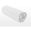 Drap housse - HOME LINGE PASSION - HP71764 - 140 x 190 cm + 30 cm bonnet - Microfibre - 82 g - Blanc – Image 4