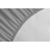 Drap housse - HOME LINGE PASSION - HP71765 - 140 x 190 cm + 30 cm bonnet - Microfibre - 82 g - Gris clair – Image 3