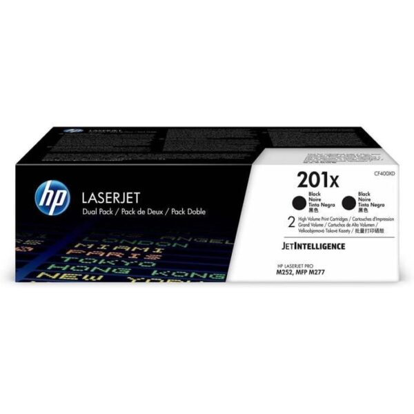 Cartouche d'encre Hp TONER PACK 201X NOIR