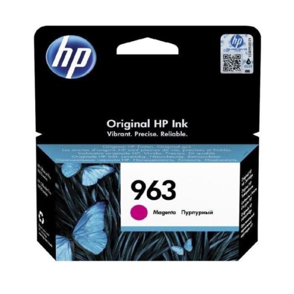 HP 963 Cartouche d'encre magenta authentique (3JA24AE) pour HP OfficeJet Pro 9010 / 9020 series