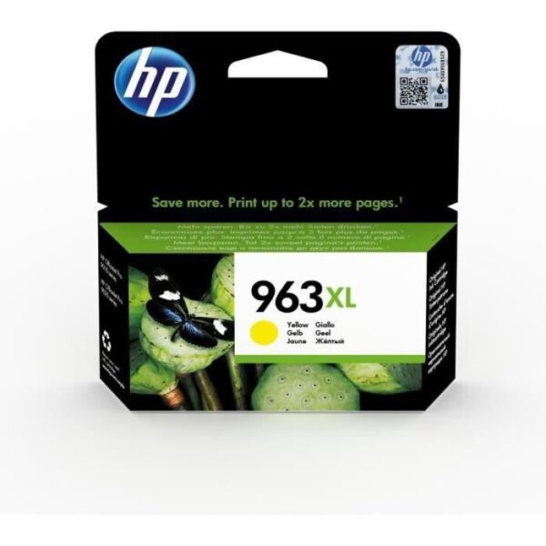 HP 963XL Cartouche d'encre jaune authentique (3JA29AE) pour HP OfficeJet Pro 9010 / 9020 series