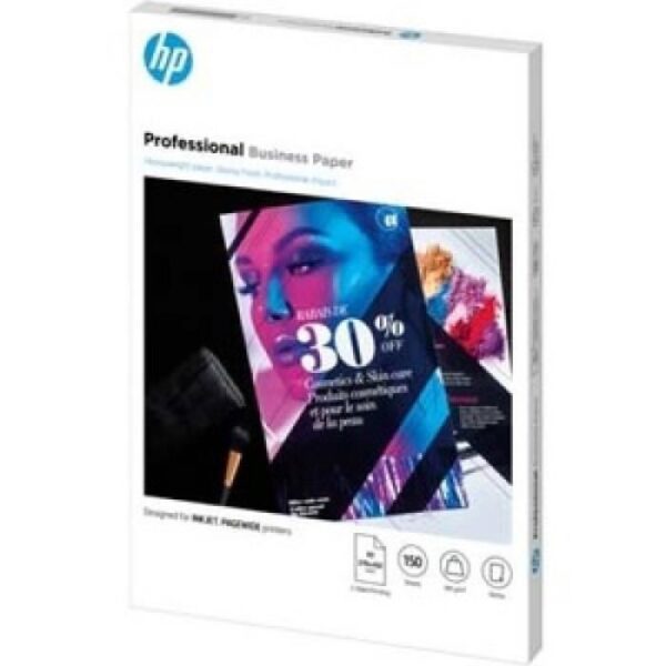 Papier A3 - HP - Pro Biz GLS - 180g - 150 feuilles - FSC