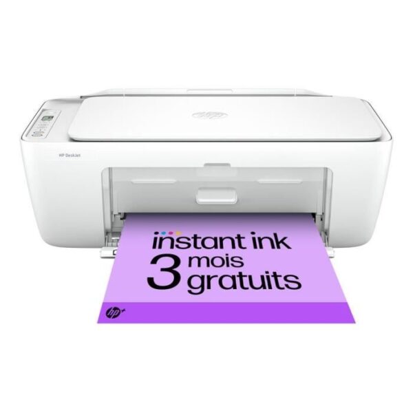 Imprimante tout-en-un HP DeskJet 2810e jet d'encre couleur - 3 mois d'Instant ink inclus avec HP+