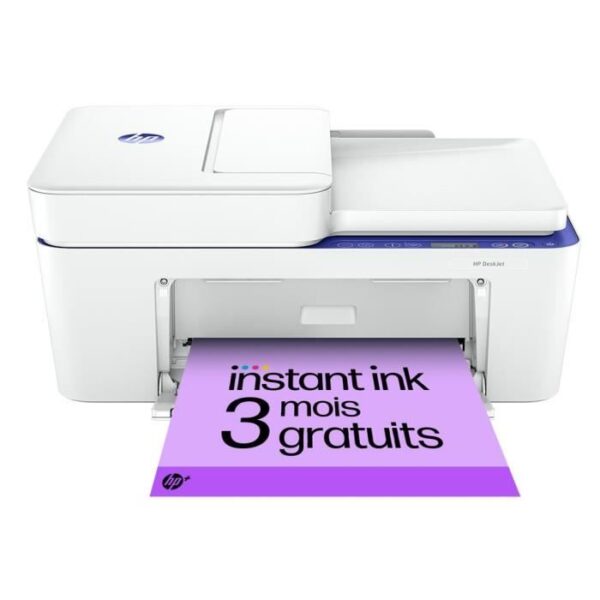 Imprimante tout-en-un HP Deskjet 4230e Jet d'encre couleur Copie Scan - 3 mois d'Instant ink inclus avec HP+