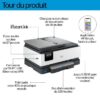 HP OfficeJet Pro 8124e - Imprimante tout-en-un  Jet d'encre couleur avec 3 mois d'Instant Ink inclus avec HP+ – Image 3