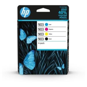 HP 903 Pack de 4 cartouches d'encre noire