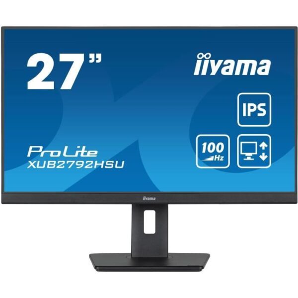 Ecran PC - IIYAMA PROLITE XUB2792HSU-B6 - 27 1920x1080 - Dalle IPS - 0