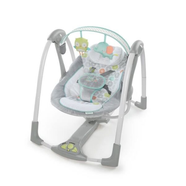 INGENUITY Balancelle bébé électrique compacte - Chouette