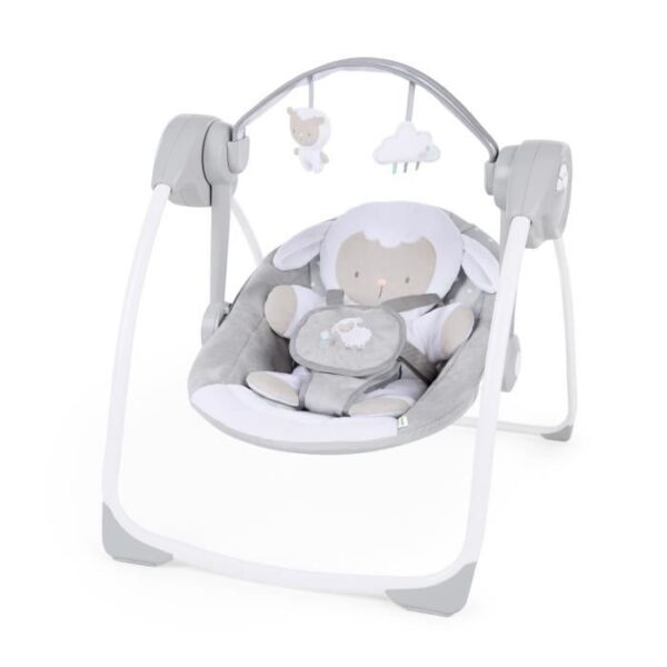 INGENUITY Balancelle bébé électrique compacte - Petit Mouton