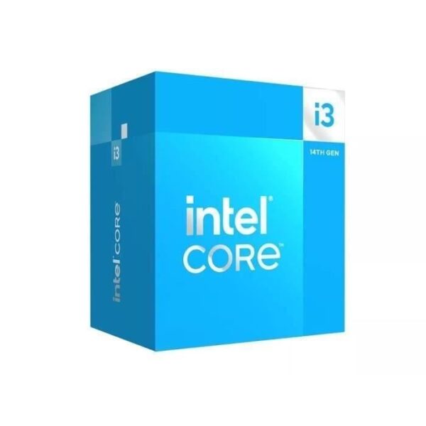 Processeur - INTEL - Core i3-14100 4.7GHz LGA1700 Box - Cache 12 MB Intel Smart Cache - Quadricoeur - 512 Go