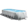 Kit Piscine hors sol tubulaire INTEX - Pris Frame - 610 x 305 x 122 cm - Ovale (Pompe