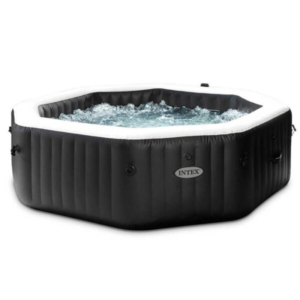 Spa gonflable INTEX - Carbone - 218 x 71 cm - 6 places - Octogonal - 28462EX