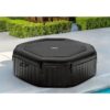 Spa gonflable INTEX - Carbone - 201 x 71 cm - 4 places - Octogonal - 28458EX – Image 6