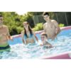 INTEX - Kit piscine metal frame rose ronde - tubulaire - Ø x h : 2,44 x 0,76 m – Image 4