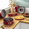 TEFAL Delibake Moule a tarte 28 cm, Revetement antiadhésif, Haute qualité, Rouge J1641514 – Image 5