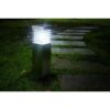 Borne solaire en inox - Gris - GALIX - 1 LED - 25 Lumens - 8h d'éclairage – Image 3