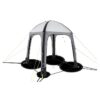 Abri gonflable - KAMPA - AIR Shleter 200 - 2 x 2 m - Gris et noir – Image 3
