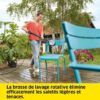 Brosse rotative - KARCHER - WB 130 - Coque transparente - Noir - Allemagne – Image 6