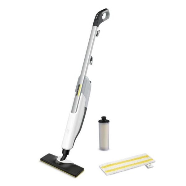 NEW KARCHER SC 2 Upright Easy Fix - Balai vapeur - 1600 W - Chauffe rapide 30s - Nettoie 50m² - Élimine jusqu'a 99