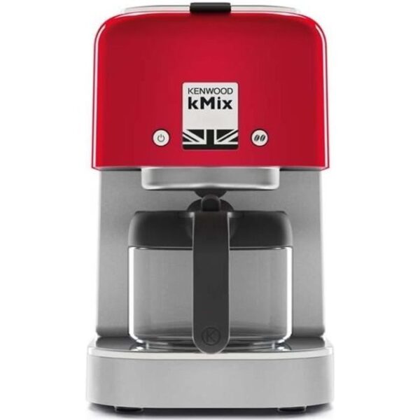 Cafetiere filtre kMix - KENWOOD - COX750RD - 1200 W - Rouge - 8 tasses - Sélecteur d'arôme