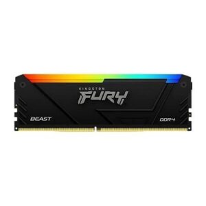 Mémoire RAM - KINGSTON - FURY Beast - RGB - 8 Go - DDR4 - 3200 MHz CL16 - (KF432C16BB2A/8)